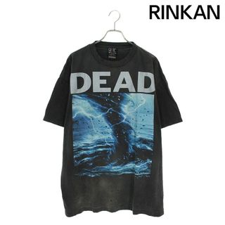 セントマイケル SAINT MICHAEL  24SS  SM-YS8-0000-004 ヴィンテージ加工DEADプリントTシャツ メンズ XXL(Tシャツ/カットソー(半袖/袖なし))