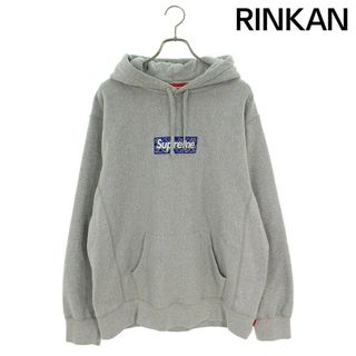 シュプリーム(Supreme)のシュプリーム  19AW  Bandana Box Logo Hooded Sweatshirt バンダナボックスロゴプルオーバーパーカー メンズ XL(パーカー)