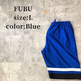 フブ(FUBU)のFUBU ゲームパンツ バスパン L ストリート アメカジ 古着(ショートパンツ)