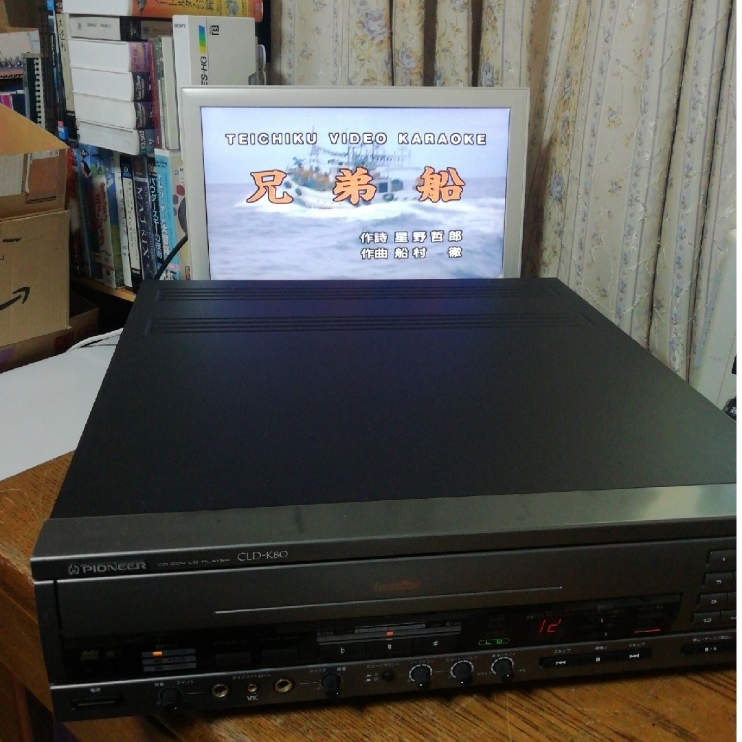 PIONEER - PIONEER CD CDV LD PLAYER【CLD-K80】の通販 by わん PIONEER - PIONEER CD CDV LD PLAYER【CLD-K80】の通販 by わん