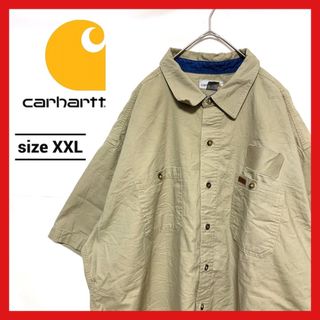 カーハート(carhartt)の90s 古着 カーハート 半袖シャツ オーバーサイズ ゆるダボ XXL (シャツ)