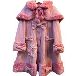 Angelic Pretty - アンジェリックプリティ　小鹿のミルキーちゃん　コート　ピンク