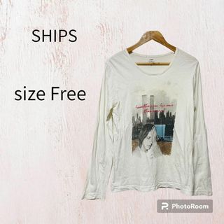 Tシャツ 長袖 メンズ カットソー トップス SHIPS シップス