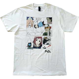 フリクリ　Tシャツ　Lサイズ　FLCL　アニメTシャツ　海外オフィシャル *(Tシャツ/カットソー(半袖/袖なし))