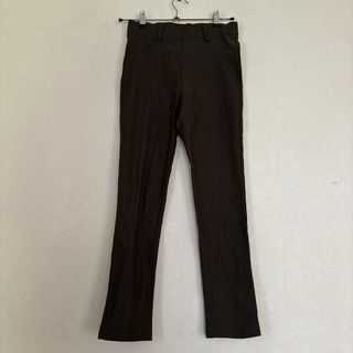 カーキ　ウエストゴム　ストレッチ　パンツ　KHAKI