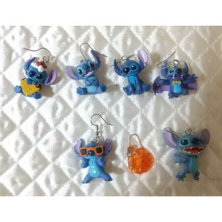 スティッチ ピアス イヤリング アクセサリー ディズニー リロ コスプレ(ピアス)