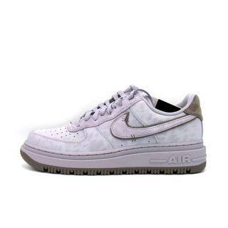 ナイキ(NIKE)のナイキ NIKE ■ 【 AIR FORCE 1 Luxe Purple Tie Dye DD9605 500 】 エア フォース 1 ラックス パープル タイダイ スニーカー　f22132(スニーカー)