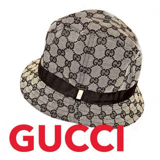 グッチ(Gucci)のGUCCI HAT 人気　帽子　グッチ　 GG オシャレ(ハット)
