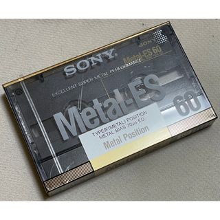 ソニー(SONY)の《新品未開封》メタルテープ 【SONY METAL-ES60A】①(その他)