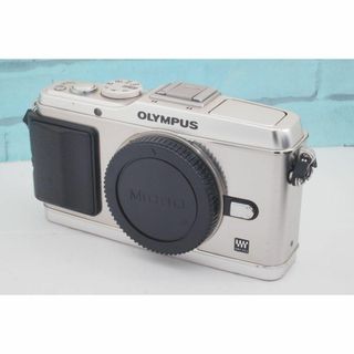 オリンパス(OLYMPUS)の訳あり❤️オリンパス ペン❤️OLYMPUS E-P3 シルバー ボディ(ミラーレス一眼)