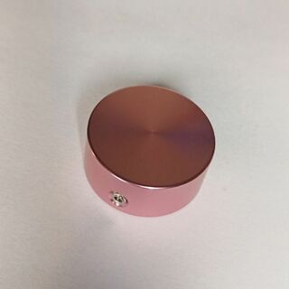 アルミニウム製 フットスイッチハット ピンク Pink 23x10mm(エフェクター)