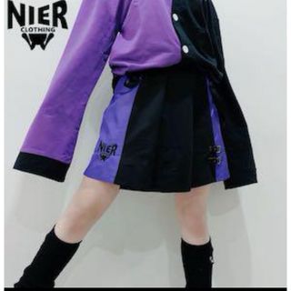 NieR MINI SKIRT PURPLE(ミニスカート)