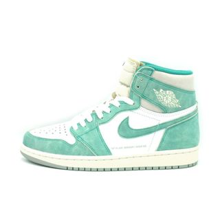 ナイキ(NIKE)のナイキ NIKE ■ 【 AIR JORDAN 1 RETRO HIGH OG TURBO GREEN 555088 311 】 エア ジョーダン 1 レトロ ハイ ターボ グリーン スニーカー　33712(スニーカー)