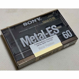 ソニー(SONY)の《新品未開封》メタルテープ 【SONY METAL-ES60A】④(その他)