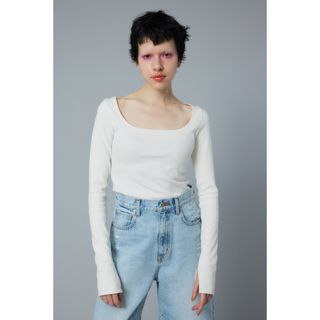 ヘリンドットサイ(HeRIN.CYE)のHeRIN.CYE Round neck tops(カットソー(長袖/七分))