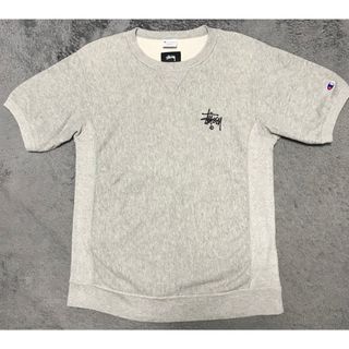 ステューシー(STUSSY)のstussy チャンピオン　半袖スウェット(スウェット)