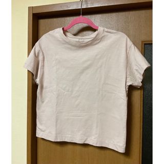 MUJI (無印良品) - 無印良品 Tシャツ 薄いサーモンピンク色 XS〜S