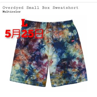 シュプリーム(Supreme)のSupreme Overdyed Small Box Sweatshort(ショートパンツ)