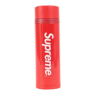 シュプリーム(Supreme)の新品 Supreme シュプリーム 17AW Zojirushi 別注 ブランドロゴ ステンレスマグ 水筒 Stainless Steel Mug レッド コラボ ブランド アイテム 小物 雑貨【メンズ】(その他)