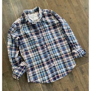 フランクアンドアイリーン(Frank&Eileen)の【美品】フランク＆アイリーン　チェック 長袖シャツ　XS(シャツ/ブラウス(長袖/七分))