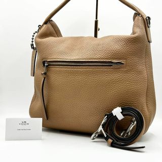 コーチ(COACH)のX528【コーチ】ショルダー　ハンドバッグ　ブリーカー　レザー　ブラウン　肩がけ(ショルダーバッグ)