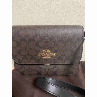 コーチ(COACH)のcoach コーチ　シグネチャーショルダーバッグ(ショルダーバッグ)