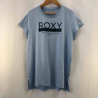 ロキシー(Roxy)のROXY ロキシー レディース Tシャツ（半袖）水色 tk(Tシャツ(半袖/袖なし))