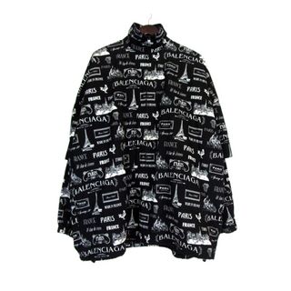 バレンシアガ(Balenciaga)のバレンシアガ BALENCIAGA ■ 20SS 【 DOUBLE SLEEVE ZIP UP JACKET 602285 TGL78 】 ダブル スリーブ ジップ アップ ジャケット　33715(ブルゾン)