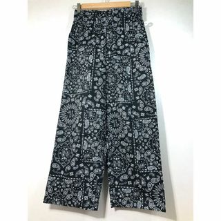 800552● cookman WIde chef pants ペイズリー (その他)