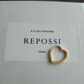 REPOSSI - REPOSSIレポシ　Antiferハートスモールフープイヤリング　ピアス