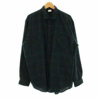 アザー(other)のトライアンタン TRIANTAN チェックシャツ チェック柄 XL 緑 紺(シャツ)