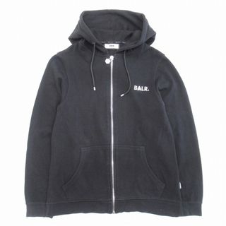 アザー(other)のボーラー BALR. スウェット フーディー ジップアップ パーカー メタルロゴ(パーカー)