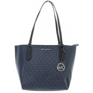 Michael Kors - マイケルコース トートバッグ ハンドバッグ ロゴ 紺