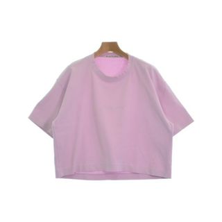 アクネストゥディオズ(Acne Studios)のAcne Studios Tシャツ・カットソー XS ピンク 【古着】【中古】(カットソー(半袖/袖なし))