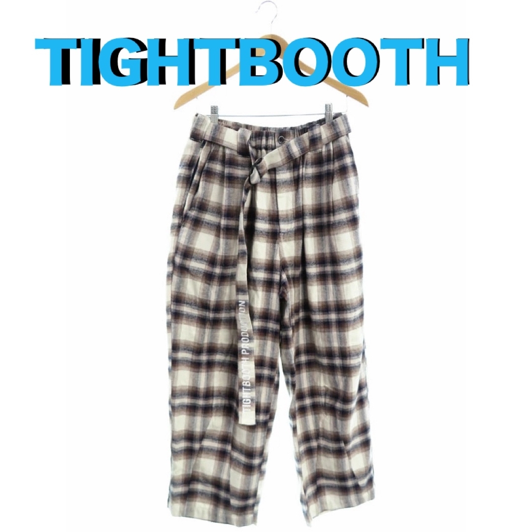 TIGHTBOOTH チェック パンツ　タイトブース　 メンズのパンツ(その他)の商品写真
