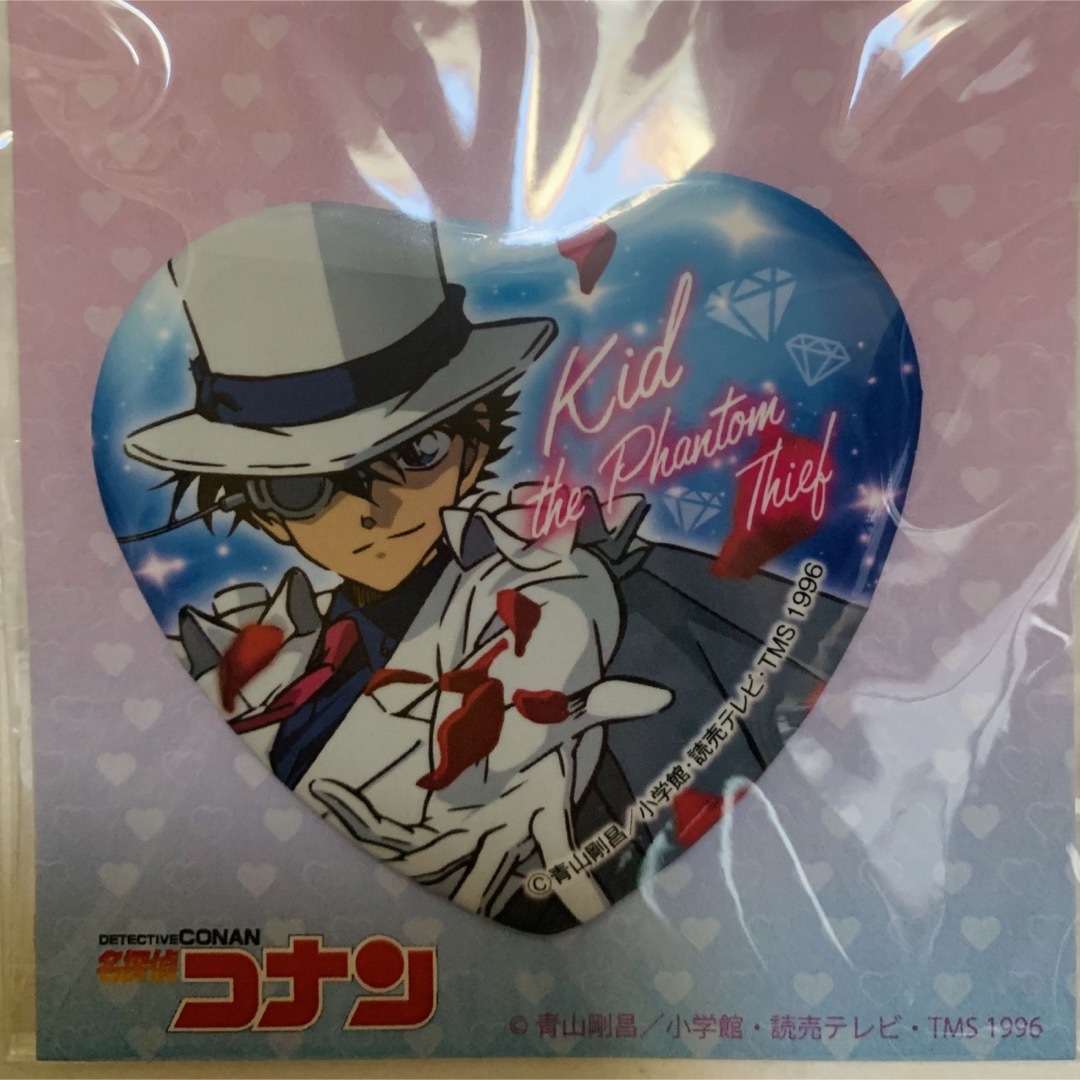 名探偵コナン【⭐️コナンプラザ限定】怪盗キッド ハート缶 名探偵コナン【⭐️コナンプラザ限定】怪盗キッド ハート缶
