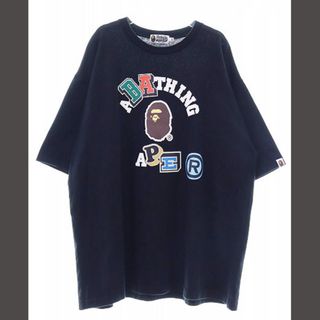 A BATHING APE - アベイシングエイプ A BATHING APE マルチフォント Tシャツ 2XL