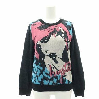 HYSTERIC GLAMOUR - ヒステリックグラマー 24SS NEW WAVEジャカードショート丈 ニット