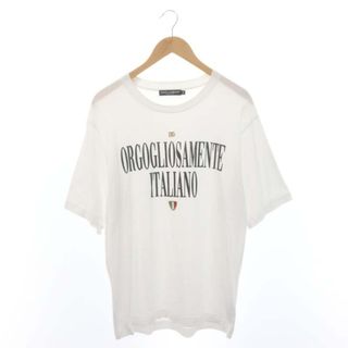 DOLCE&GABBANA - ドルチェ&ガッバーナ ドルガバ ORGOGLIOSAMENTEプリントTシャツ