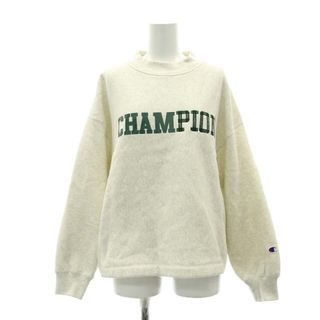 チャンピオン(Champion)のチャンピオン グラフィックロゴプリントリバースウィーブモックネックスウェット(トレーナー/スウェット)