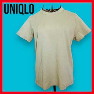 ユニクロ(UNIQLO)のUNIQLO半袖TシャツXL  大きいサイズ　大きめ　LL  サラサラ　体型カバ(シャツ/ブラウス(半袖/袖なし))