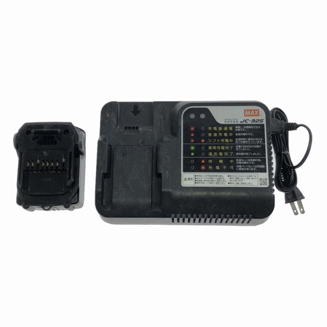 ☆中古品☆MAX マックス 18V/14.4V 35mm 充電式ピンネイラ TJ ☆中古品☆MAX マックス 18V/14.4V 35mm 充電式ピンネイラ TJ