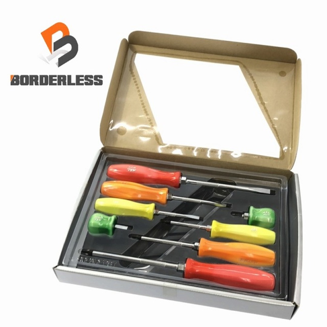 ☆美品 限定色☆MACTOOLS マックツールズ ドライバー 8本セット ☆美品 限定色☆MACTOOLS マックツールズ ドライバー 8本セット