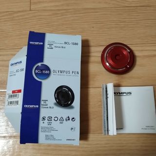 OLYMPUS BCL-1580 ボディキャップレンズ レッド