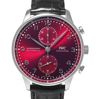 インターナショナルウォッチカンパニー(IWC)のポルトギーゼ クロノグラフ Ref.IW371616 中古品 メンズ 腕時計(腕時計(アナログ))