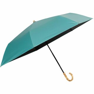 【色: 翡翠】マブ(Mabu) 日傘 兼用傘 折りたたみ傘 遮光率 100% 7(その他)