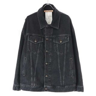 アクネストゥディオズ(Acne Studios)のAcne Studios アクネストゥディオズ オーバーサイズデニムジャケット FN-UX-OUTW000049 ブラック XXS/XS(Gジャン/デニムジャケット)