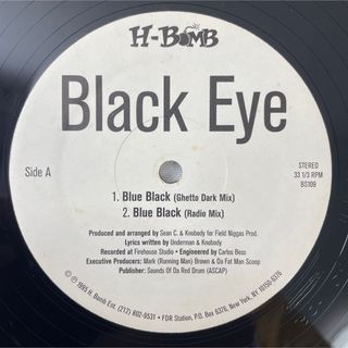 Black Eye / Blue Black【12"】(ヒップホップ/ラップ)