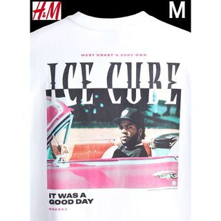 エイチアンドエム(H&M)の新品 H&M × アイスキューブ コラボ Tシャツ 半袖 HIPHOP M(Tシャツ/カットソー(半袖/袖なし))