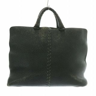 ボッテガヴェネタ(Bottega Veneta)のボッテガヴェネタ ハンドバッグ トート レザー シボ革 オープントップ グレー(その他)